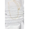 CM 14K Gold Renk 60 cm Zincirli Kadın Kolye 5886