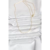 CM 14K Gold Renk 60 cm Zincirli Kadın Kolye - TJ-BKO10944
