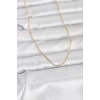 CM 14K Gold Renk 60 cm Zincirli Kadın Kolye - TJ-BKO10949
