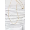 CM 14K Gold Renk 60 cm Zincirli Kadın Kolye - TJ-BKO10949