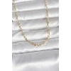 CM 14K Gold Renk Ataç Zincir Model 60 cm Kadın Kolye 5886