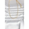 CM 14K Gold Renk Ataç Zincir Model 60 cm Kadın Kolye 5886
