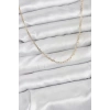 CM 14K Gold Renk Ataç Zincir Model 60 cm Kadın Kolye - TJ-BKO10934