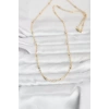CM 14K Gold Renk Bar Zincir Model 60 cm Kadın Kolye - TJ-BKO10973