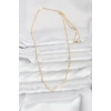 CM 14K Gold Renk Burgu Model 60 cm Kadın Kolye 5886