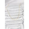 CM 14K Gold Renk Ezme Zincir Model 60 cm Kadın Kolye - TJ-BKO10933