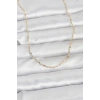 CM 14K Gold Renk Gemici Zincir Model 60 cm Kadın Kolye 5886