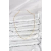 CM 14K Gold Renk Kalp Zincirli Kadın Kolye - TJ-BKO10924