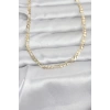 CM 14K Gold Renk Kuşgözü Zincir Model 60 cm Kadın Kolye - TJ-BKO10962