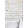 CM 14K Gold Renk Lazer Zincirli Model 60 cm Kadın Kolye - TJ-BKO10976