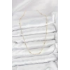 CM 14K Gold Renk Minik Top Zincirli Kadın Kolye 5886