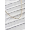 CM 14K Gold Renk Top Zincirli Model 60 cm Kadın Kolye 5886