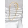 CM 14K Gold Renk Topçuk Model 60 cm Kadın Kolye - TJ-BKO10992