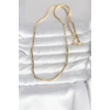 CM 14K Gold Renk Yassı Model 60 cm Kadın Kolye 5886