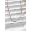 CM 14K Gold Renk Yassı Zincir Model 60 cm Kadın Kolye - TJ-BKO10984