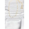 CM 14K Gold Renk Zincir Model 60 cm Kadın Kolye 5886