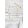 CM 14K Gold Renk Zincir Model 60 cm Kadın Kolye - TJ-BKO10969