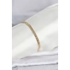 CM 14K Gold Renk Zincir Model Kadın Bileklik - TJ-BB8285