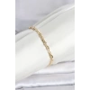 CM 14K Gold Renk Zincir Model Kadın Bileklik - TJ-BB8289