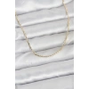 CM 14K Gold Renk Zincirli 60 cm Kadın Kolye 5886