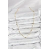 CM Gold Renk Top Zincirli Kadın Kolye 5886