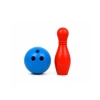 Çocuk Bowling Seti Renkli Top ve 6 Kuka İçeren Eğitici Oyun