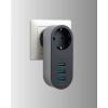Çocuk Korumalı Termal Priz – 3lü USB Şarj ve Akım Koruması