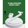 Çocuk ve Evcil Hayvanlar İçin Pencere Emniyet Kilidi 2 Adet