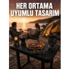 Çok Amaçlı Katlanır Kamp Masası Dayanıklı Piknik Balkon Bahçe Masası