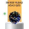 Dekoratif LED Çelenk Işık 8 Farklı Aydınlatma Modu