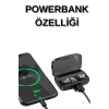 Dijital Göstergeli Bluetooth Kulaklık Kablosuz TWS Stereo Bluetooth 5.0