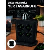 Dikey Priz Kulesi 8 AC Priz 4 USB 2 Type-C Çocuk Korumalı Güç Dağıtıcı