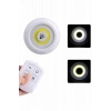 Dolap Işığı Mutfak Rafı Işığı Uzaktan Kumandalı 3 Lü Spot Led Lamba