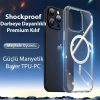 Dux Ducis Clin Mag Series iPhone 15 Pro Magsafe Uyumlu Manyetik Silikon Kılıf-(5775)