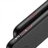 Dux Ducis Fino Serisi iPhone 11 Pro Max Kılıf Premium Dokuma Silikon Kılıf-(5775)