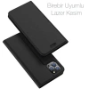 Dux Ducis iPhone 11 Pro 5.8inç Kılıf Kapaklı Flip Cover Kılıf SkinPro Series-(5775)