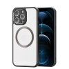 Dux Ducis iPhone 12 Pro Max Aimo Series Mag Safe Premium Buzlu Sert PC-TPU Kılıf-(5775)