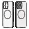 Dux Ducis iPhone 13 Pro Aimo Series MagSafe Premium Buzlu Sert PC-TPU Kılıf-(5775)
