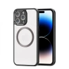 Dux Ducis iPhone 13 Pro Max Aimo Series MagSafe Premium Buzlu Sert PC-TPU Kılıf-(5775)