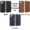Dux Ducis iPhone 14 Plus 6.7 Kılıf Skin X PU Deri Manyetik Kapaklı Kılıf Magnetic Folio Case-(5775)