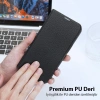 Dux Ducis iPhone 14 Plus 6.7 Kılıf Skin X PU Deri Manyetik Kapaklı Kılıf Magnetic Folio Case-(5775)