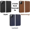 Dux Ducis iPhone 14 Pro 6.1 Kılıf Skin X2 Series PU Deri Manyetik Kapaklı Kılıf Magnetic Folio Case-(5775)