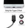 DUX DUCIS Usb Type C Kopmaz Yırtılmaz Usb kablo Hızlı Şarj 1 metre-(5775)