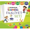 Eğlenceli Faaliyet Seti - Yeşil  - 3+ Yaş