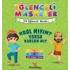 Eğlenceli maskeler kral mıyım sa korsan mı?
