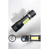 El Feneri Led USB Şarjlı Zoom Mini Led Işık Acil Durum Feneri
