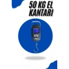 El Kantarı Dijital El Terazisi 50 Kg Kapasiteli LCD Ekranlı