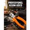 Elektrik ve Teknik Çalışmalar İçin Profesyonel Dövme Çelik Yan Keski