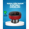 Elektrikli Vakumlu Çukurluk Masaj Aleti Isıtmalı ve Kırmızı Işıklı Terapi Seti