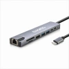 ENKADO EKD-TP42 Type-C to To HDMI 2PD 2 USB 2.0 HDMI 4K + SD/TF Ethernet 100mbs Multi· Hub(1923)